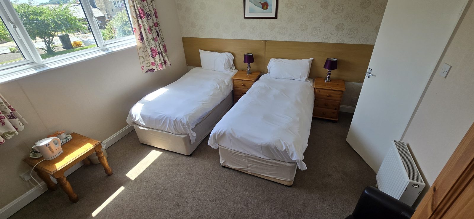 (2) Twin Bed with Shower